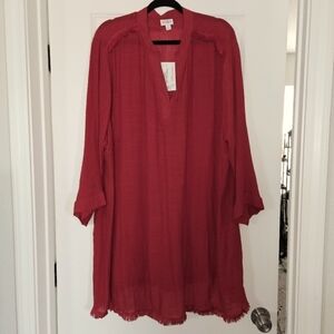 New Nwt Lularoe Resort Costal Top 2x 2xl Cover Up